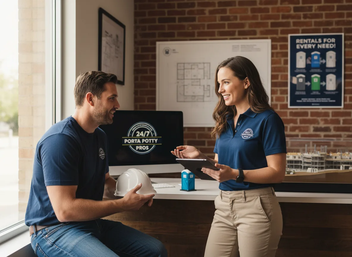 Flushing Toilet Rental Options in Rockville, NE